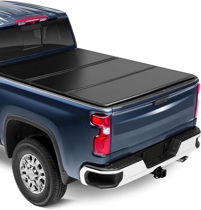 XLY Chevy Colorado, GMC Hard Tri-Fold Truck Bed Tonneau Cover